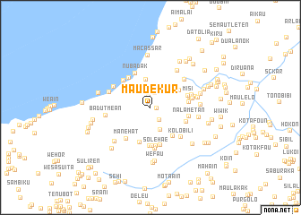 map of Maudekur