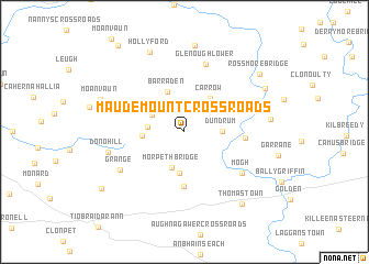 map of Maudemount Cross Roads