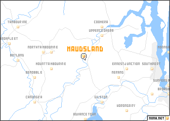 map of Maudsland