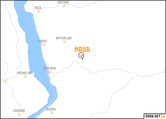 map of Maud