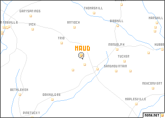 map of Maud