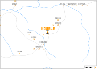 map of Mauele