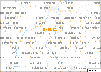 map of Mauers