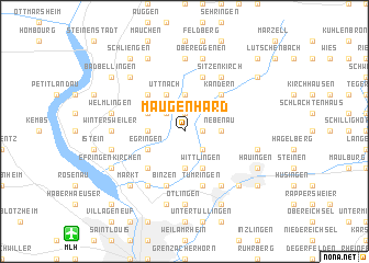 map of Maugenhard
