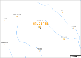 map of Maugente
