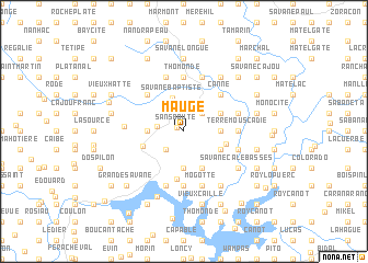 map of Maugé