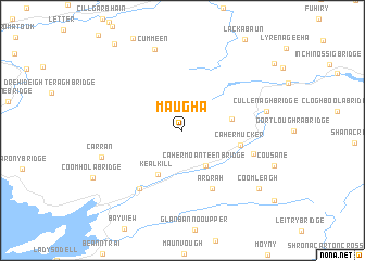 map of Maugha