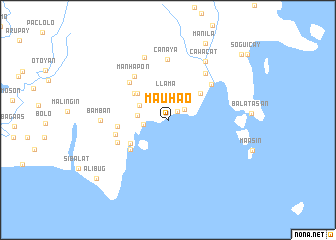 map of Mauhao