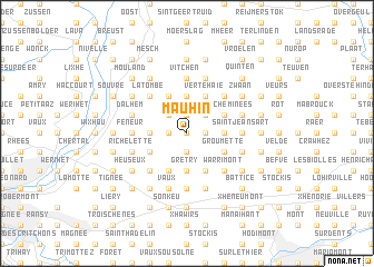 map of Mauhin