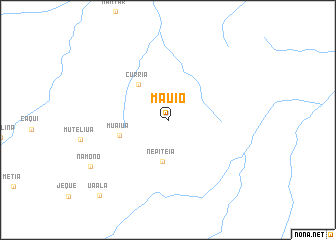 map of Mauio