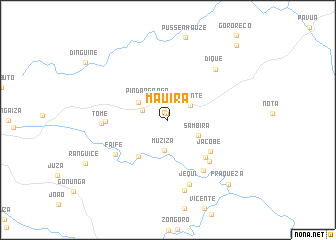 map of Mauira