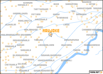 map of Maujoke