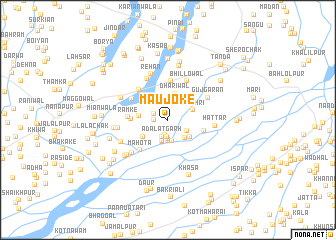 map of Maujoke