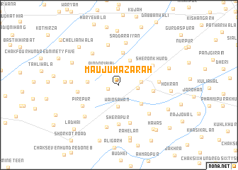 map of Mauju Mazārah