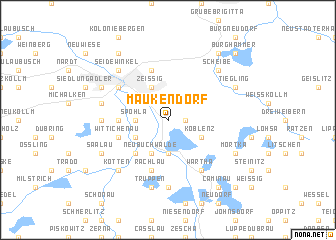 map of Maukendorf