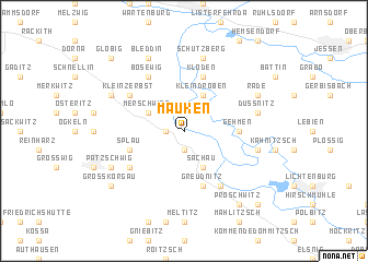 map of Mauken