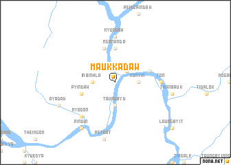 map of Maukkadaw