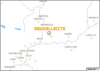 map of Maukkallaccta
