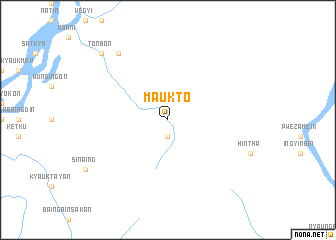 map of Maukto