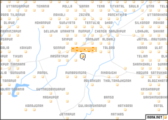 map of Maukuri