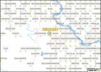 map of Maukuri