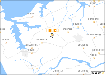 map of Mauku