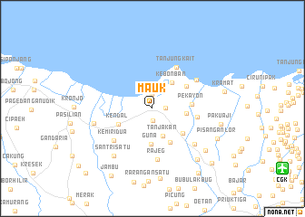 map of Mauk