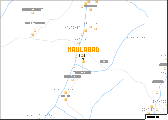 map of Maulābād