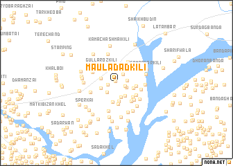 map of Maulādād Kili