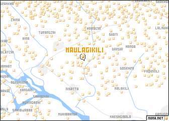 map of Maulagi Kili