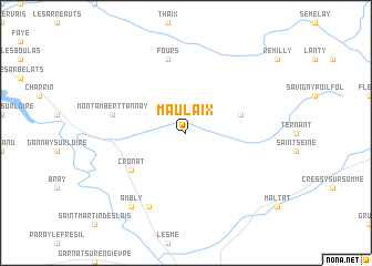 map of Maulaix