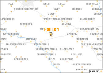 map of Maulan