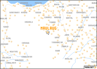 map of Maulaug