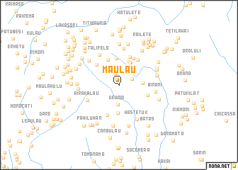 map of Maulau