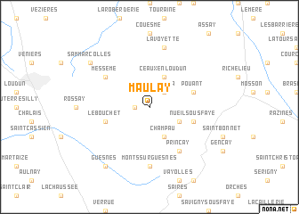 map of Maulay