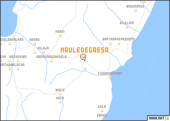 map of Maule de Gaesa