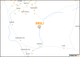 map of Mauli