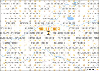 map of Maulle Uda