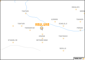 map of Mauluma