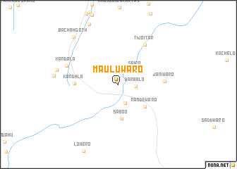 map of Mauluwāro