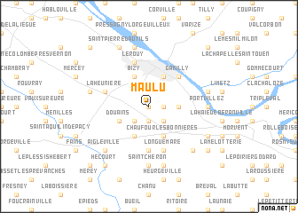 map of Maulu