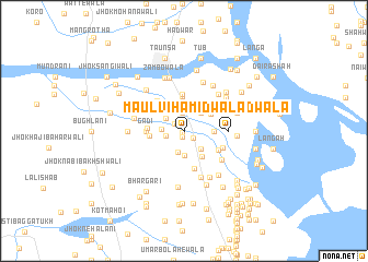 map of Maulvi Hāmidwāla
