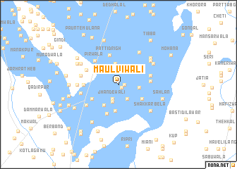 map of Maulvīwāli