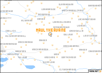 map of Maulykeavane