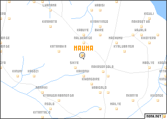 map of Mauma