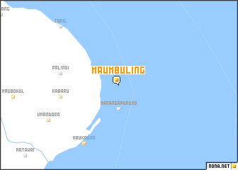 map of Maumbuling