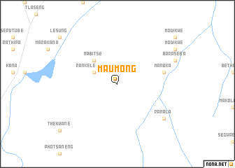 map of Maumong