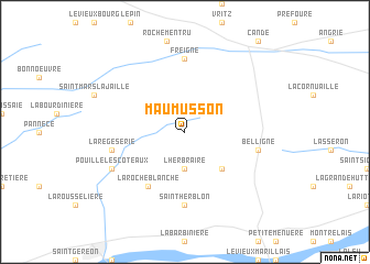 map of Maumusson