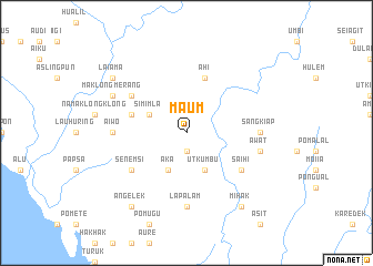 map of Maum