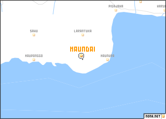 map of Mau-ndai